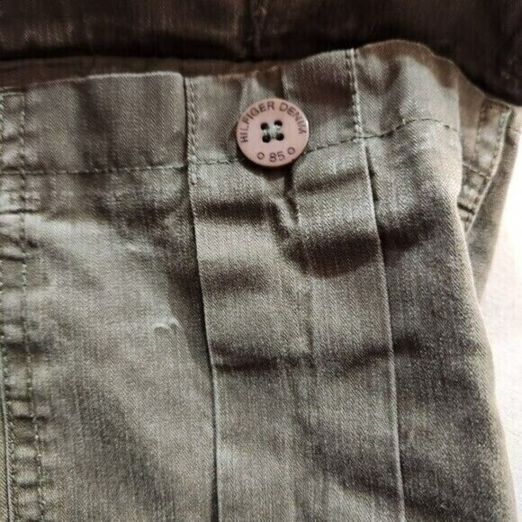 Tommy Hilfiger, Shorts, Men's, Size, 31, Green, Faded, Distressed, Y2K, Vintage - Picture 7 of 12